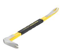 STANLEY Fmht1-55010 Arrache-Clous Gamme FATMAX - Pinces Biseautées - Acier Au Carbone - Tête Plate - Poignée Plastique - Finition Antiglisse Pour Un Meilleur Levier
