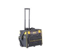 STANLEY Fmst1-80148 Gamme FATMAX Sac À Outils Avec Roulettes - 50 X 36X 41Cm - Large Capacité -Multiples Poches - Deux Roues - Poignée Télescopique