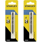 STANLEY - Foret HHS-R Laminé pour métal - 6mm - STA50065-QZ (Lot de 2)
