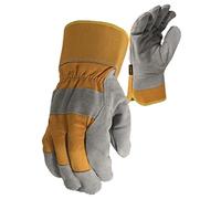 STANLEY - Gants de manutention - Adulte (Taille unique) (Gris/jaune)