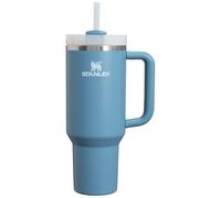 Stanley - Gobelet isolant à double paroi - Quencher® H2.0 FlowState™ Tumbler 1.18L Indigo en Bois - Bleu Bleu