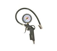 Stanley Gonfleur Pneus Voiture 150533XSTN - Gonfleur Pneu jusqu'à 10 Bars - avec Manomètre de Pression des Pneus - Pistolet à Air pour Compresseur - Pulvérisateur d'air 100 L/Min - Aluminium