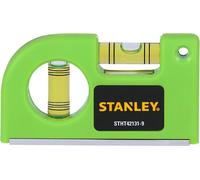 STANLEY Hand Tools Niveau magnétique de poche Hi-Vis TK14651 (One Size) (Multi Colour)