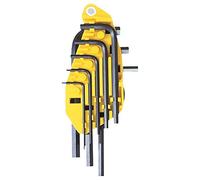 Stanley 0-69-252 Jeu de 8 clés hexagonales mâles en pouces (1/16"-1/4")
