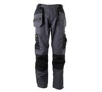 Stanley Huntsville Pantalon de Travail Utilitaire pour Homme, Gris, 32 W