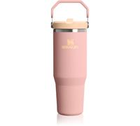 Stanley IceFlow Flip Straw 2.0 Tumbler bouteille isotherme en acier inoxydable Peach Rose 1 pcs