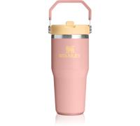 Stanley IceFlow Flip Straw 2.0 Tumbler bouteille isotherme en acier inoxydable Peach Rose 410 ml