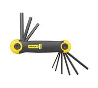 Stanley Impérial Pliable Clé Hexagonale Set, 9 Pièce (5/64 - 0.6cm) STA269265