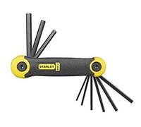 STANLEY Jeu 9 clés hexagonales - 5 / 64" - 1 / 4