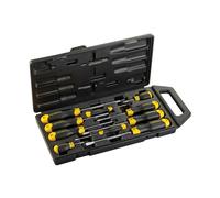 Stanley 2-65-005 CushionGrip Tournevis Phillips et plats, jeu de 10 pieces