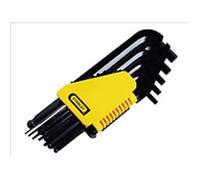 Stanley 0-69-257 Jeu de 12 clés mâles a tete sphérique (1/16"-3/8")