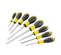 Stanley Jeu de 8 tournevis Essential STHT0-60210 PH/SL Jaune/Noir