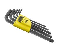 STANLEY Jeu de 9 clés mâles longues à têtes sphériques 1-13-976