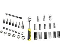 Stanley STMT1-74174 Douilles/accessoires 3/8" 36 pieces - TransModul