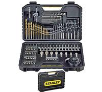STANLEY Lot de 100 forets hexagonaux et accessoires pour métal et plastique
