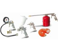 Stanley Kit d'air comprimé 9045671STN 8 pièces Accessoires pour compresseur y compris soufflette, pistolet à air comprimé, pistolet à peinture, buses et mallette
