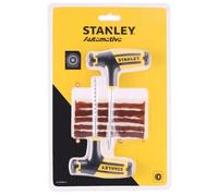 STANLEY Kit de Réparation de Crevaison STHT80891-0 + Tube de Colle + 5 Mèches de Réparation