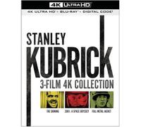 Stanley Kubrick: 3-Film 4k Collection [Ultra Hd] With Blu-Ray, 4k Mastering