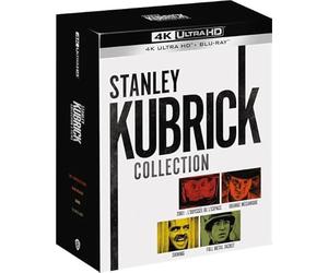 Stanley Kubrick - Collection : 2001, l'odyssée de l'espace + Full Metal Jacket + Shining + Orange mécanique [4K Ultra HD + Blu-ray]