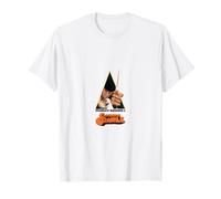 Stanley Kubrick's PAPL1268 Silhouette mécanique Orange T-Shirt