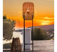 Stanley - Lampadaire Sans Fil - Polyrotin - Gris