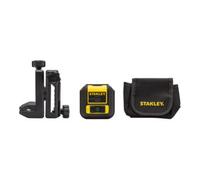 Stanley Niveau laser croix STHT77592-1 – faisceau vert 4x, portée 16 m, IP50, précision ±5 mm