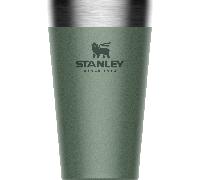 Stanley 1913 Verre à bière Adventure Stacking 0,47 L – inox double paroi, empilable, vert