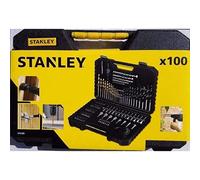 STANLEY Lot de 100 forets hexagonaux et accessoires pour métal et plastique
