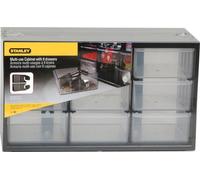STANLEY Magasin pour petites pièces avec 9 compartiments, 37 x 16 x 21 cm Bac à bec de stockage 1-93-978
