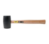 STANLEY Maillet manche bois tête caoutchouc 71mm