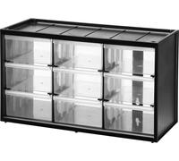 Stanley Mallette de rangement (L x l x H) 36.5 x 15.5 x 21.3 cm Nombre de compartiments: 9 Box Contenu 1 pc(s)