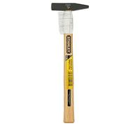 STANLEY Marteau de Serrurier Bois Tête en Acier Trempé et Manche en Frêne de Haute Qualité - Poids Tête 100 g 1-51-171