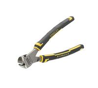 Stanley MaxSteel Pince Coupante 160 Mm - Gamme FatMax - Acier Trempé Haute Qualité - Finition Laquée - Taillants Trempés - Poignée Bi Matière - Normes Din 5749 Et NF E 73-105