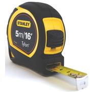 STANLEY Mètre ruban bi-matière en Tylon 5m x 19mm