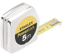 Stanley Mètre-ruban de poche PowerLock® L. 5 m l. de bande 19 mm mm/cm EG II plastique S Quantité:1