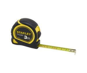 Stanley Mètre-ruban Stanley Tylon longueur 3 m boîtier plastique robuste résistant aux chocs nervuré Quantité:1