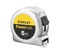 Stanley Micropowerlock Mètre À Ruban 5M X 19Mm Truu-Zero Hook 0-33-552