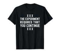 Stanley Milgram Experiment - Psychologie Neuroscience Cerveau T-Shirt Graphique avec Valeur