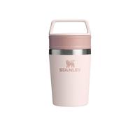 Stanley Mug Isotherme Cafe To-Go 0.23L - 3 Heures Chaud - 4 Heures Froid - Étanche et Compact - Thermos Café avec Poignée - Lavable au Lave-Vaisselle - Rose Quartz
