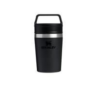 Stanley Mug Isotherme Cafe To-Go 0.23L - 3 Heures Chaud - 4 Heures Froid - Étanche et Compact - Thermos Café avec Poignée - Lavable au Lave-Vaisselle - Black