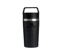 Stanley Mug Isotherme Cafe To-Go 0.35L - 4 Heures Chaud - 5 Heures Froid - Étanche et Compact - Thermos Café avec Poignée - Lavable au Lave-Vaisselle - Black