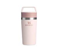 STANLEY Mug Isotherme Cafe To-Go 0.35L - 4 Heures Chaud - 5 Heures Froid - Étanche et Compact - Thermos Café avec Poignée - Lavable au Lave-Vaisselle - Rose Quartz