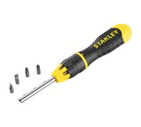 STANLEY® Multibit Clé À Cliquet Screwdriver & 10 Bits STA068010