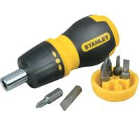 Stanley Multibit Screwdriver Z/G Short + 7Tips
