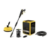 Stanley SXPW19CP Nettoyeur Haute Pression, Compact, pour la Voiture et l’extérieur de la Maison, avec autolaveuse, Pression Max. 150 Bar, Débit Max. 460 l/h, Puissance absorbée 1 900 W