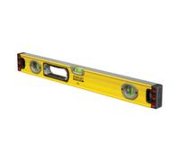 Stanley Niveau 1-43-524 60 cm FATMAX – Aluminium renforcé, 3 fioles haute-visibilité