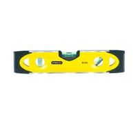 Niveau torpedo STANLEY Fatmax - Bi matière - magnétique - 25 cm - 0-43-511