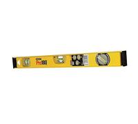 Stanley Niveau profilé Pro-180 1 42 920 – 3 fioles – 600 mm