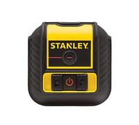 STANLEY - NIVEAU LASER CROIX + EQUERRAGE CROSS90 - Faisceau Rouge - Portée Jusqu'à 12 mètres - Livré avec 2 Accessoires et Piles - Étanche - S'adapte sur Trépied - référence STHT77502-1