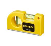 STANLEY 0-42-130 Niveau a bulle de poche 8,7cm